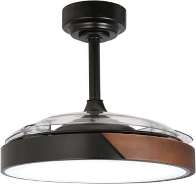 Produktbild Wonderlamp Opklapbare Mini-Ventilator mit LED-Licht, dimmbar, 3 Farbtemperaturen, energieeffizient