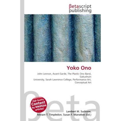 Yoko Ono, Fachbücher