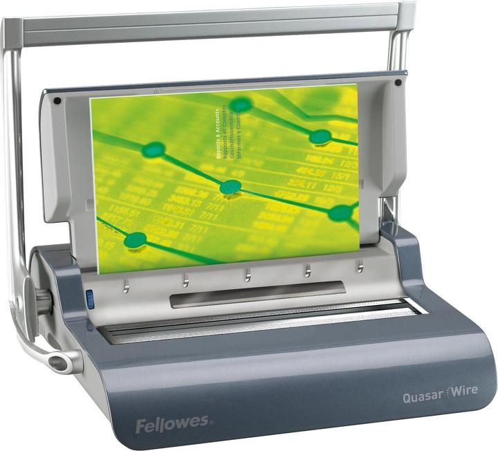 Fellowes Drahtbindegerät Quasar Wire 130 Seiten (Reliure en fil)