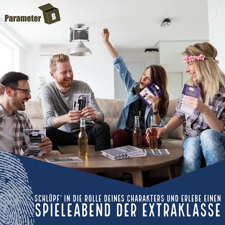 Image du produit Parameter B PARPB002 - Dein letzter Coup - Jeu du dîner mystère, pour 4 joueurs, à partir de 16 ans (édition FR) (Allemand)