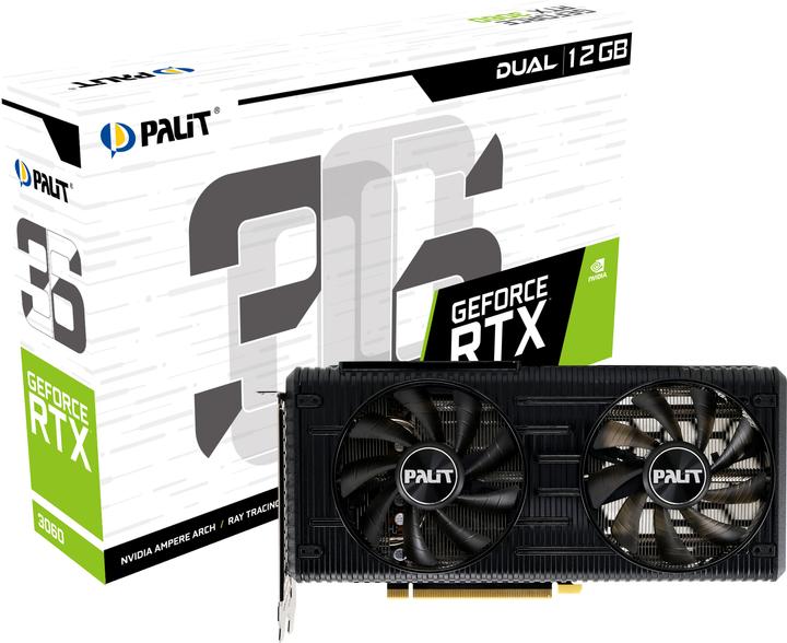 Image du produit XpertVision Palit GeForce RTX 3060 double (12 Go)