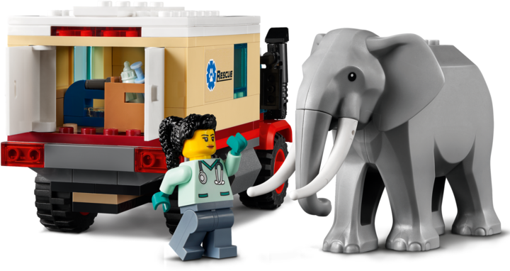 Produktbild LEGO Tierrettungscamp (60307, LEGO City, LEGO Seltene Sets)