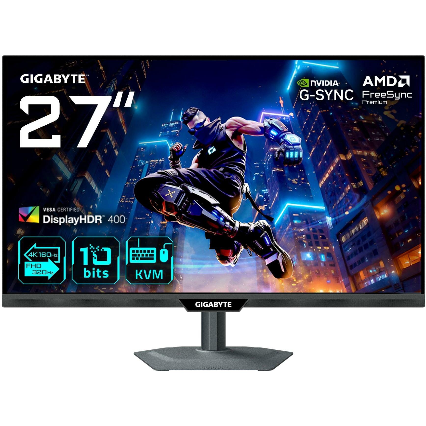 Gigabyte M27UP (3840 x 2160 Pixel, 27"), Monitor, Schwarz