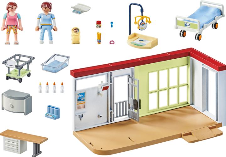 Image du produit Playmobil Maternité (71616, Playmobil Action Heroes)