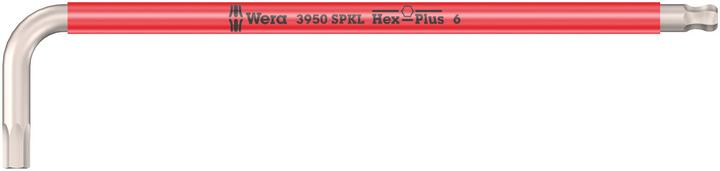 Actual product image Wera 3950 SPKL Multicolour Hex-Plus 6,0