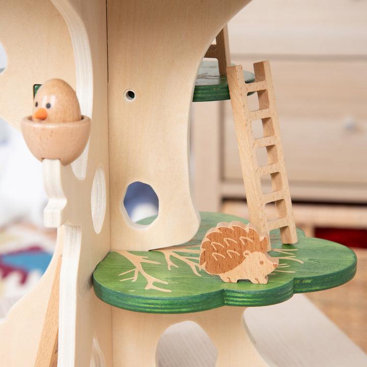 Image du produit TickiT Maison dans l'arbre en bois (15 pièces)