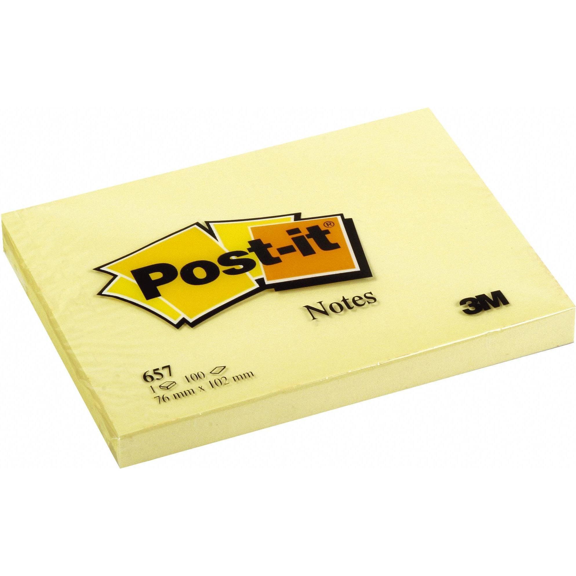 Thumbnail - Post-it, Haftnotiz, Haftnotzien (76 x 102 mm)