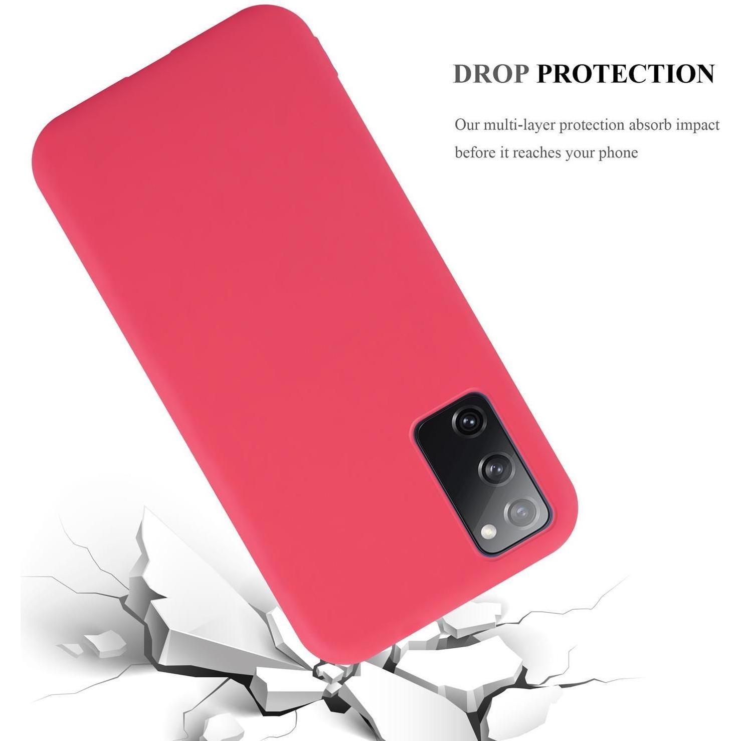 Thumbnail - Cadorabo TPU Candy Cover (Samsung Galaxy S20 FE), Smartphone Hülle, Rot