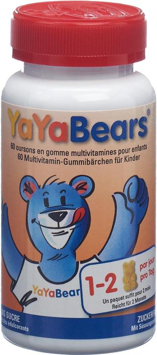 YaYa Gummibären Multivitamin o Zucker (60 Stück, Snacks, 172 g)
