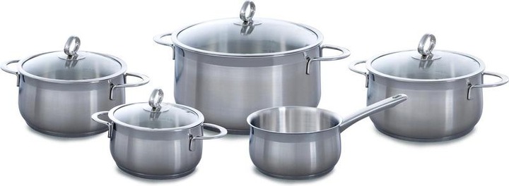 Produktbild BK Excellent Pannenset 5-delig (Pfannenset + Topfset, Edelstahl)