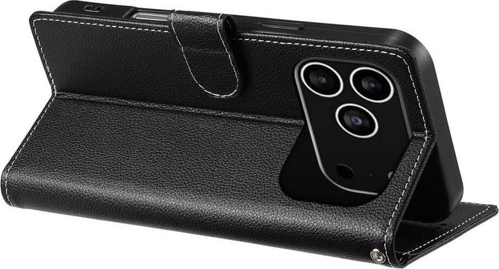 Productafbeelding Cover-Discount Leder Etui Hülle Struktura Design (Apple iPhone 17 Pro)