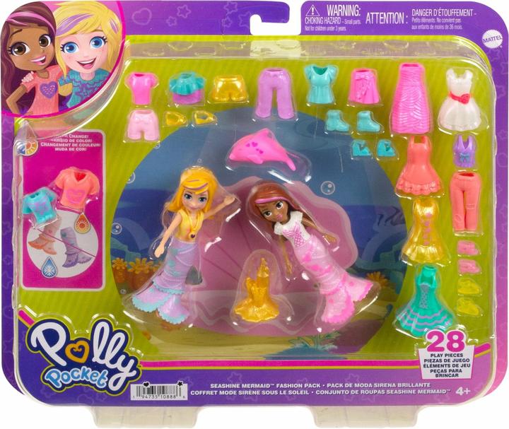 Produktbild Polly Pocket Seashine Mermaid Fashion Pack