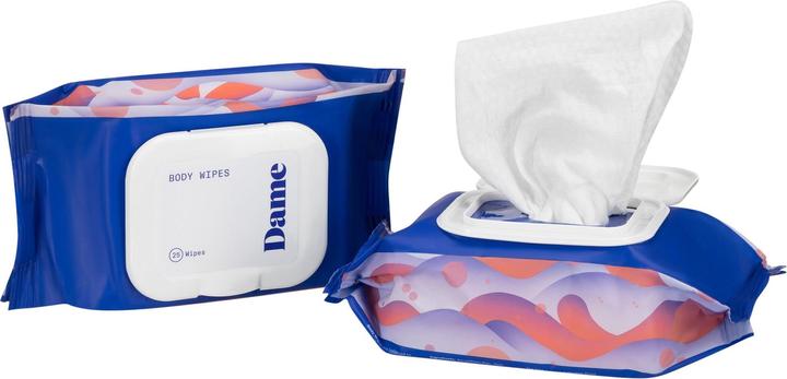 Image du produit Dame Products Lingettes pour le corps 25 pcs (Lotion de toilette intime)