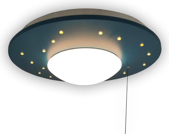 Niermann Stand By Niermann Starlight LED Plafondlamp E27 Petrol Made in Germany