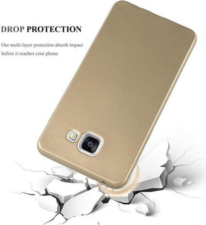 Produktbild Cadorabo TPU Matt Metallic Cover (Samsung Galaxy A3 (2016))