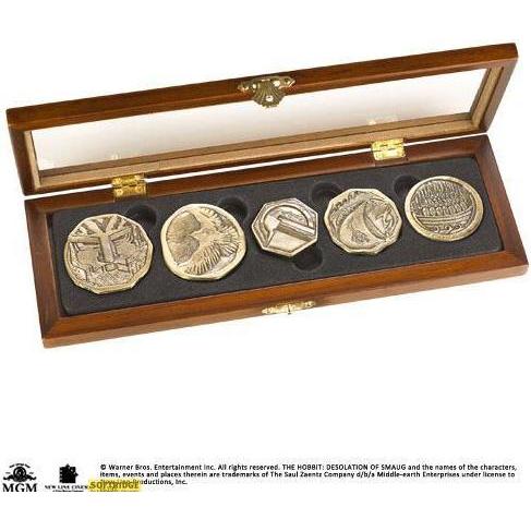 Noble Collection Der Hobbit: Dwarven Treasure - Münzen Set