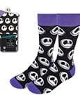Produktbild Cerdá Nightmare before Christmas Socken Jack's Face Purple 38-45 (Einzelpack, 38 - 45)