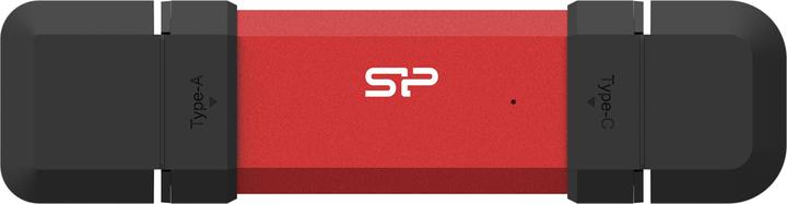Image du produit Silicon Power 500GB USB Stick USB Typ A+C 1050/850MB's red (500 Go, USB-A, USB-C)