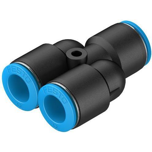 Festo, Accessori per viti, Push in Y Connector, 12mm
