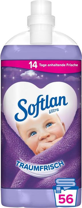 Softlan Ultra Traumfrisch (56.59 Waschgänge, Flüssigwaschmittel)