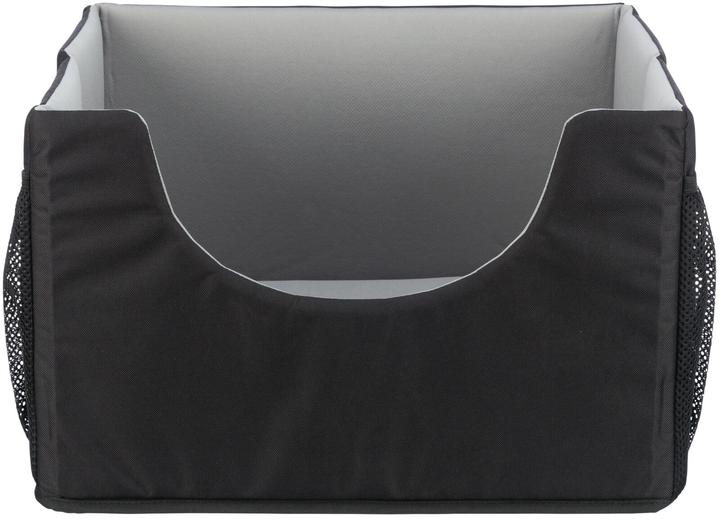 Immagine prodotto Trixie Seggiolino auto 45 × 28 × 40 cm, Nero/Grigio (Cane, Pieghevole, Lavabile)