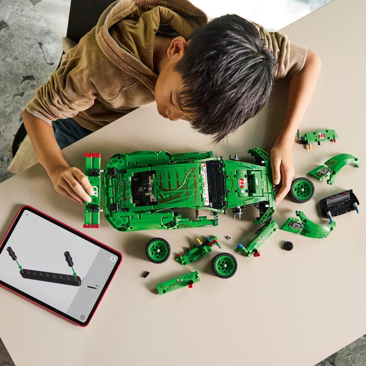Image du produit LEGO Porsche 911 GT3 R Rexy AO Racing Rennwagen (42224, LEGO Technic)