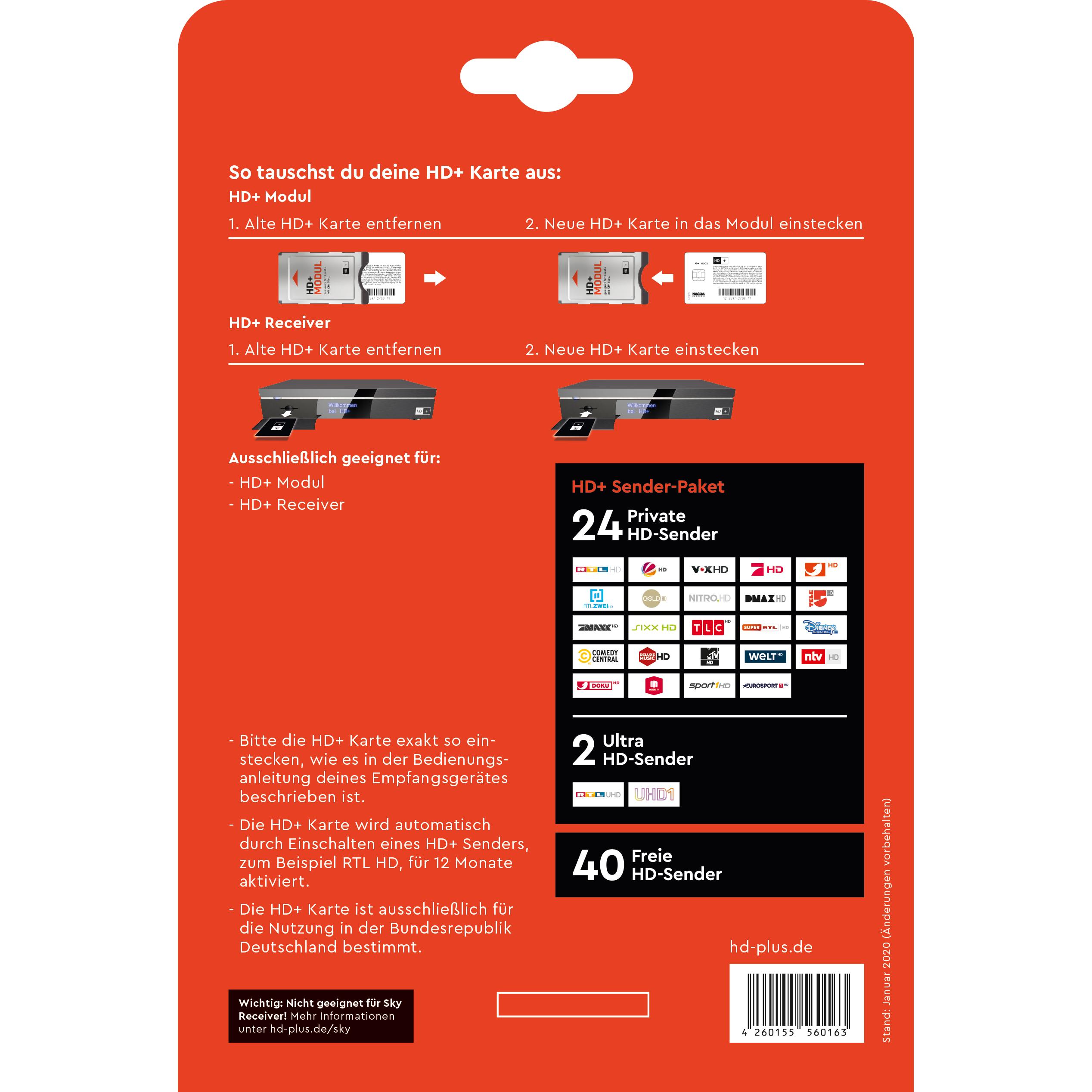 Ricezione HD Germania HD Smartcard 12 Mesi - Scheda Decodifica Canali HD Per Satellite Smartcard Hd - Foto 8