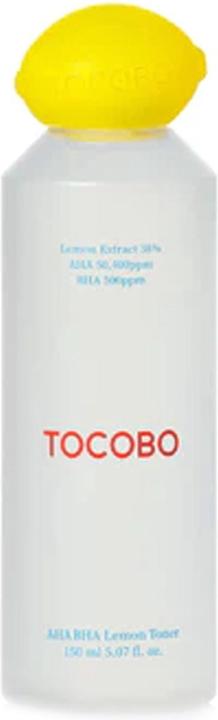 Actual product image Tocobo AHA BHA Lemon Facial Toner 150ml (Face toner, 150 ml)