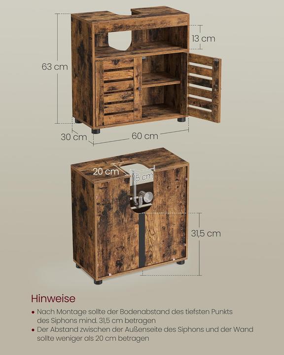 Produktbild Vasagle Nuri (60 x 30 x 63 cm)