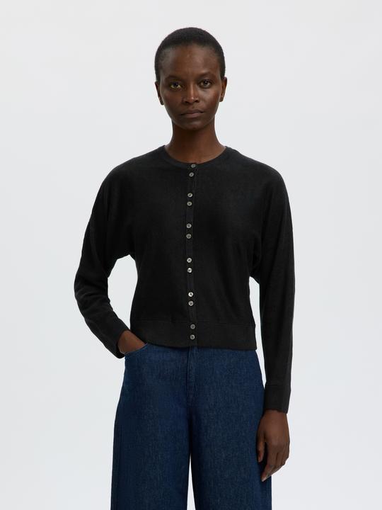 Produktbild Selected 100% Leinen Strickjacke (M)