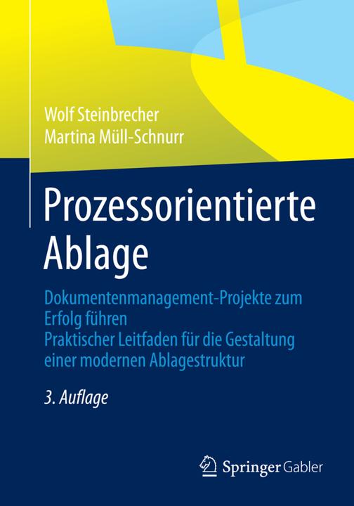 Produktbild Prozessorientierte Ablage (Deutsch, Martina Müll-Schnurr, Wolf Steinbrecher, 2014)