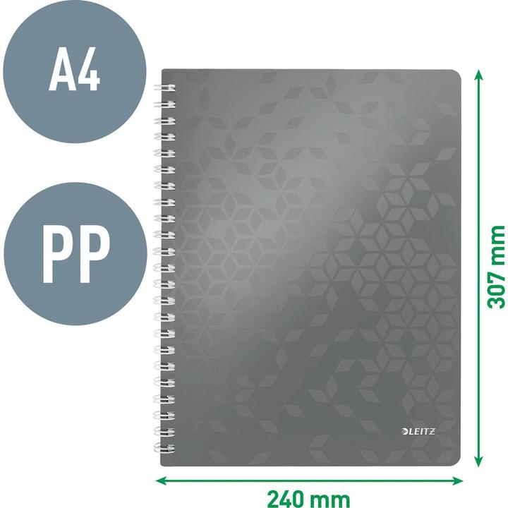 Immagine prodotto Leitz Wow (A4, Quadretti, Copertina morbida)