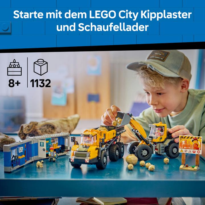 Image du produit LEGO Camions à benne et chargeuses à godet (60494, LEGO City)