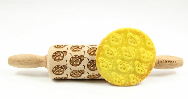 Produktbild Folkroll Teigrolle Marienkäfer junior