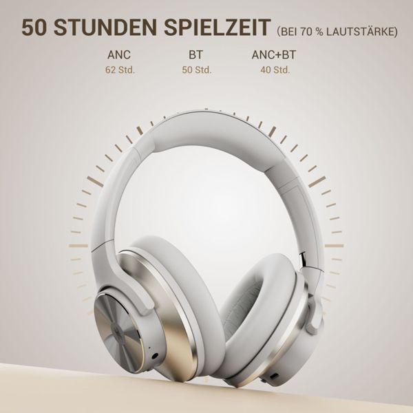 Actual product image OneOdio A10 White (ANC, NC, 50 h, Cable, Wireless)