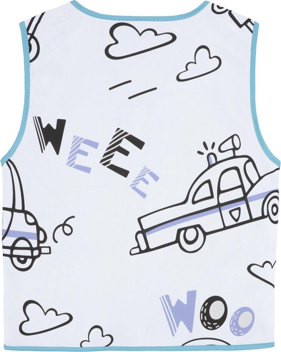 Produktbild Korntex Kinder Warnweste Rescue Rangers Silber/Polizei CO2 Neutral XS EN 17353 ® ACTRESPOL (XS)