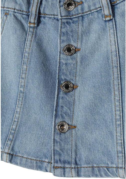 Actual product image Minoti Girls Plain Denim Button Front Skirt (146)