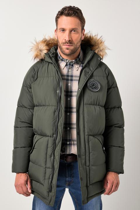 Produktbild JP1880 Stepp-Parka, Kapuze, Webpelz, Badges (5XL)