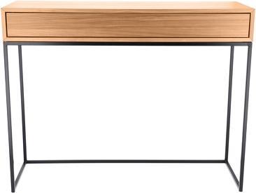 Actual product image Jan Kurtz DINA console table, frame: black tubular steel (34 x 34 x 78 cm)