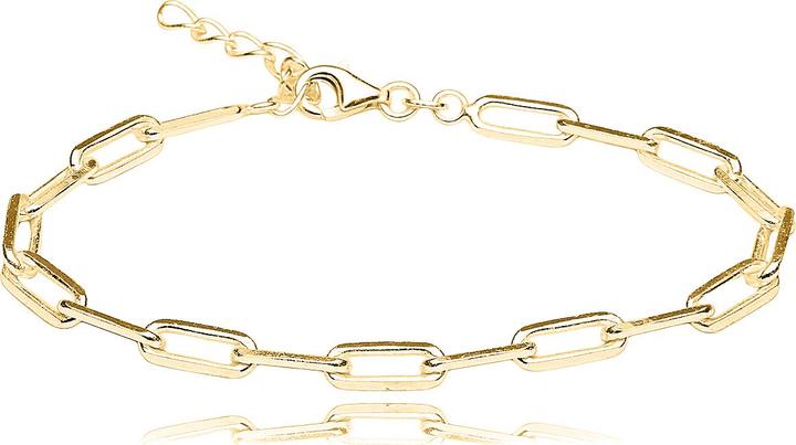 Immagine prodotto Leyda Chaîne De Bras Gieder (19 cm, Argento 925, placcato oro 750 / 18)