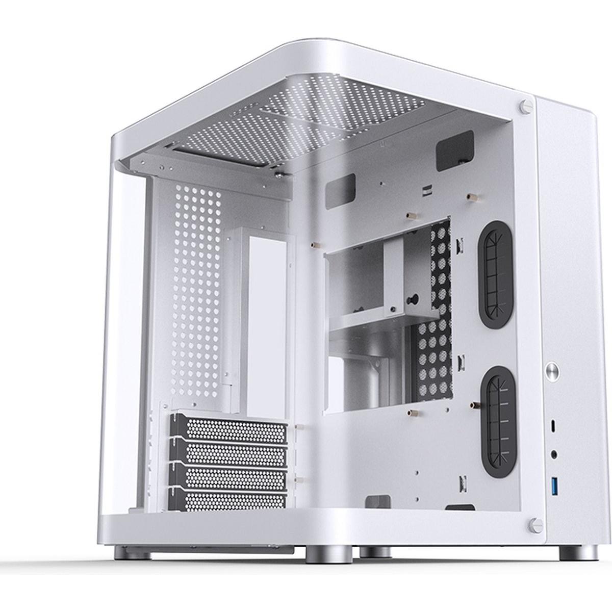 Jonsbo TK-1 2.0 (mATX, Mini-ITX), Case PC, Bianco