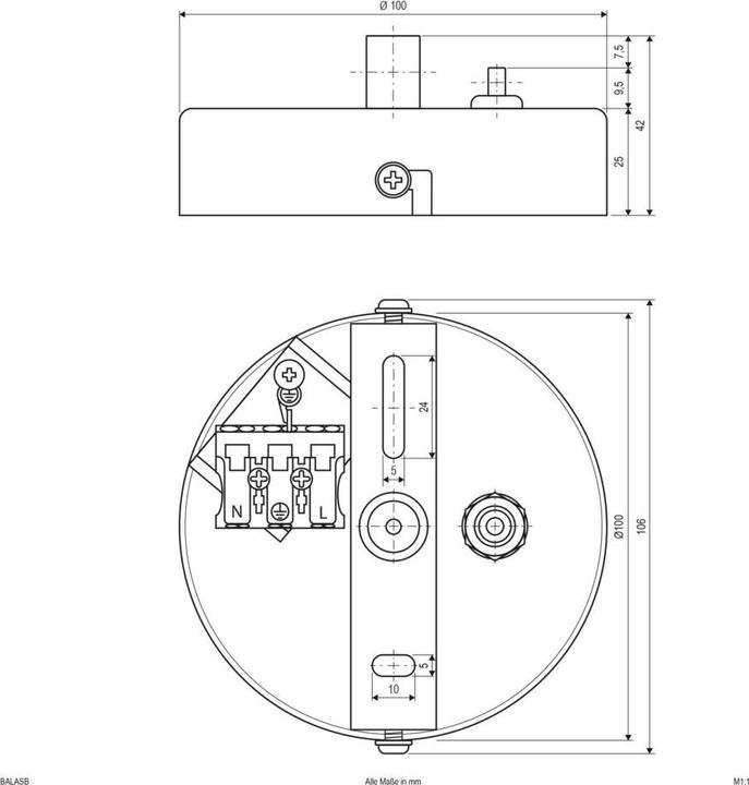 Image du produit EVN BALASB blanc Baldaquin