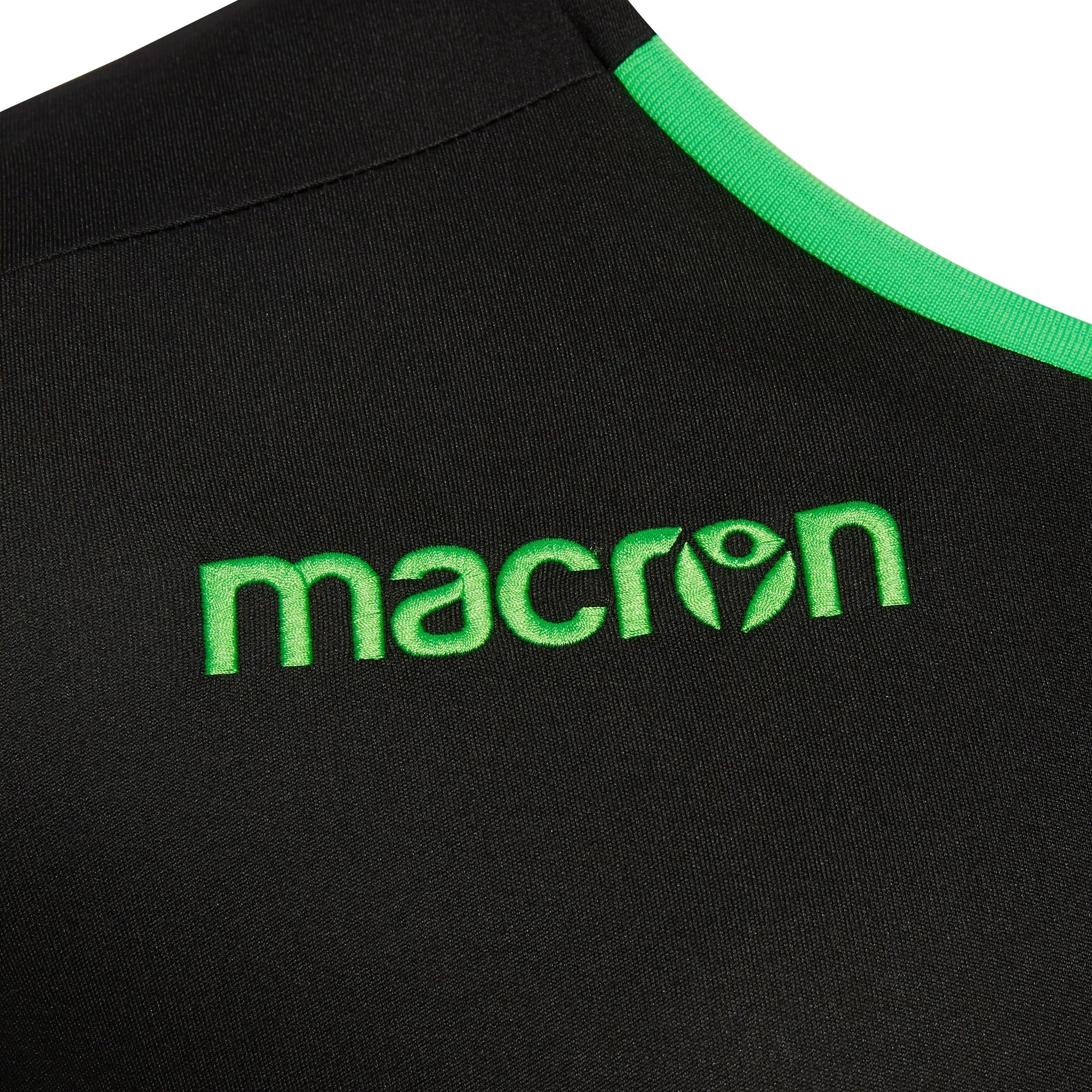 Thumbnail - Macron, Herren, Sportshirt, torwarttrikot antilia (3XS), Schwarz, 3XS