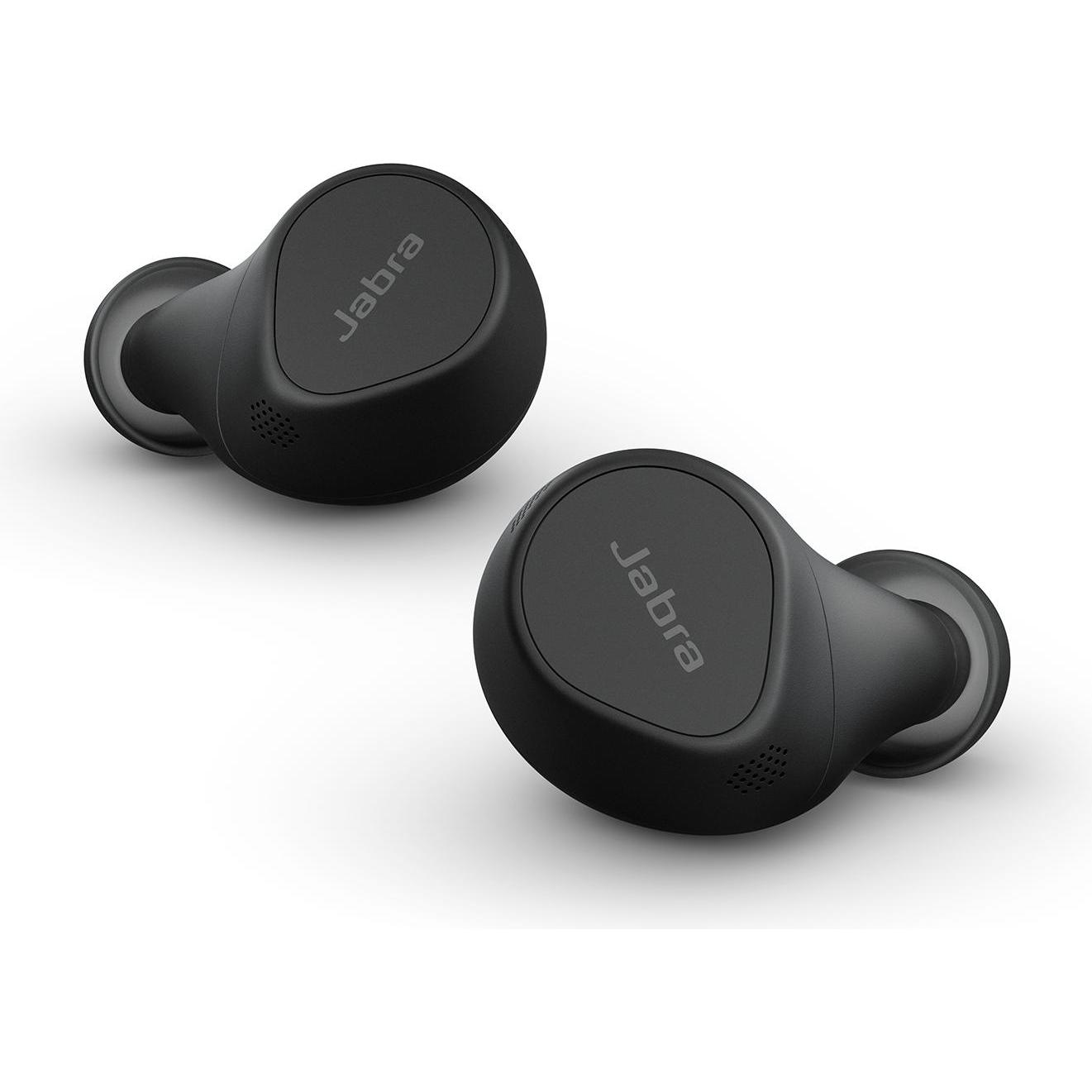 Jabra Evolve2 Buds (Kabellos, USB-C), Office Headset, Schwarz