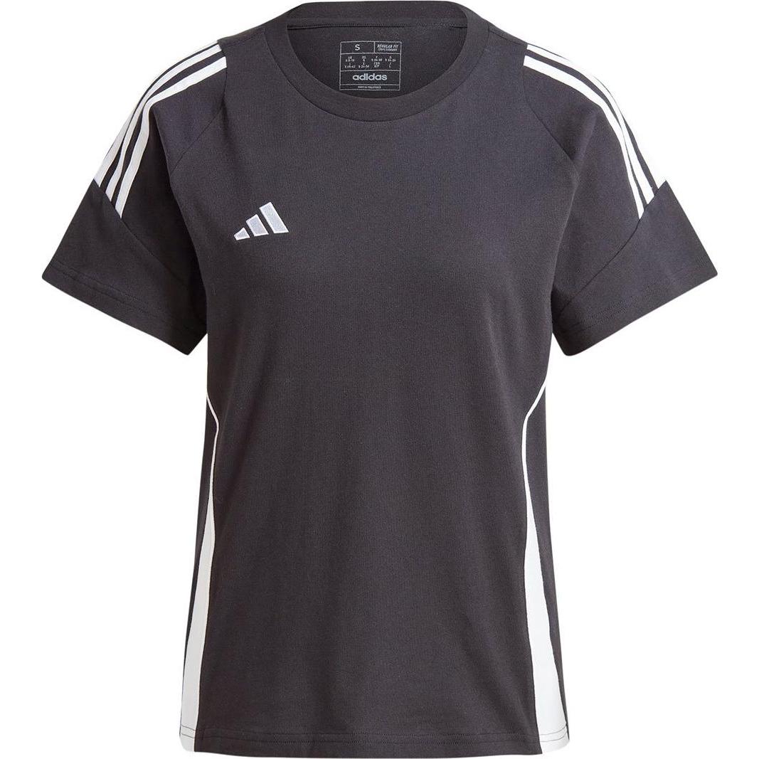 adidas, Damen, Sportshirt, TIRO24 SWTEE W (XS), Schwarz, XS