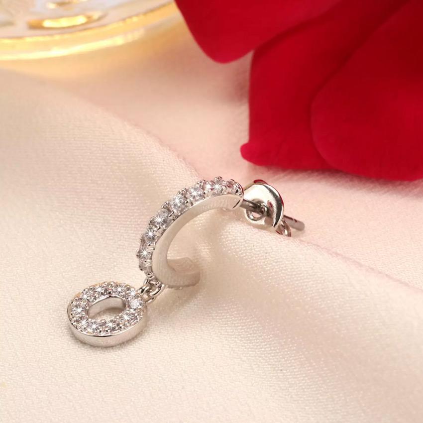 Thumbnail - La Petite Story, Ohrringe, Exigo Letter O Ohrstecker, (Messing)