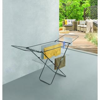 Image du produit Metaltex Séchoir à linge à ailes Panarea noir mat