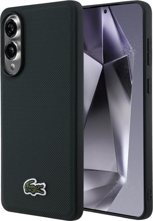 Actual product image Samsung Coque Magnétique Petit Piqué Lacoste Coloris Sinople Pour Galaxy S25 Edge Gp-Lc (Samsung Galaxy S25 Edge)