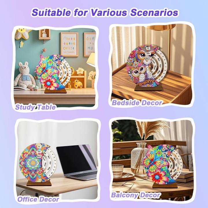 Produktbild Activity Board Diamantmalerei Kalender Basteln