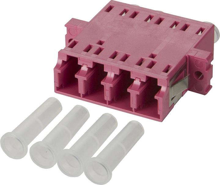 Metz Connect 15090079-I OpDAT Q-LC MM ceramic OM4 ericaviolet coupling (Network coupling)